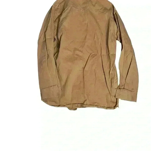 Jesse James Industrial Workwear Mens Size m Duck Canvas Tan Cotton - Picture 2 of 3
